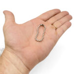 15328065842 mao corrente de bolinha 3 2 12cm niquel 2