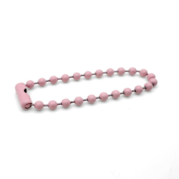 15329407714 corrente de bolinha cortada com fecho canoa rosa bebe capa